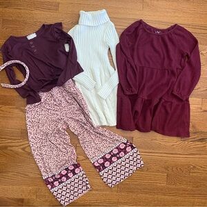 Girls sz 6 fall clothes lot